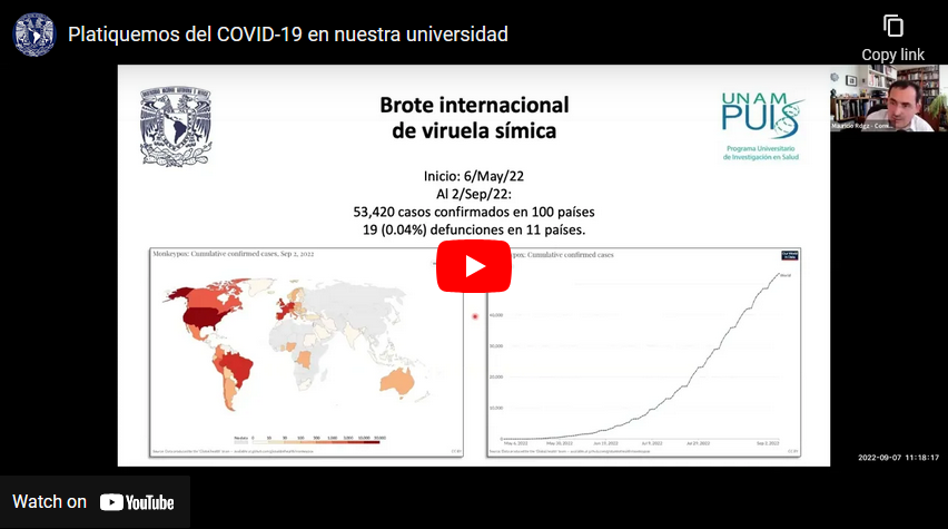 Platiquemos del Covid en Nuestra Universidad