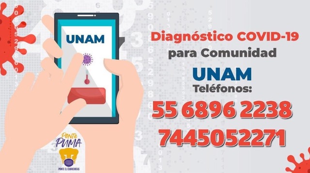Imagen Diagnóstico COVID-19 para Comunidad UNAM